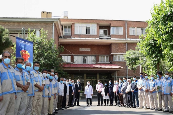 بزرگداشت روز جهانی کارگر در بیمارستان فارابی 